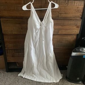 White sun dress